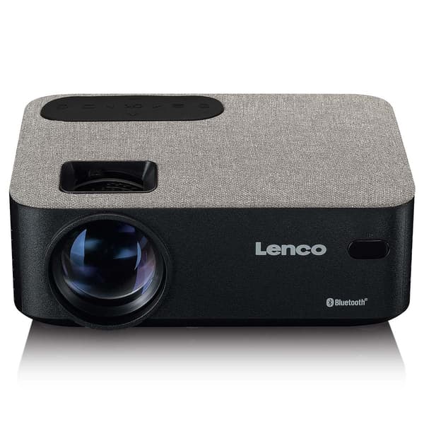 HD 720P LCD-projektori Bluetooth-harmaalla