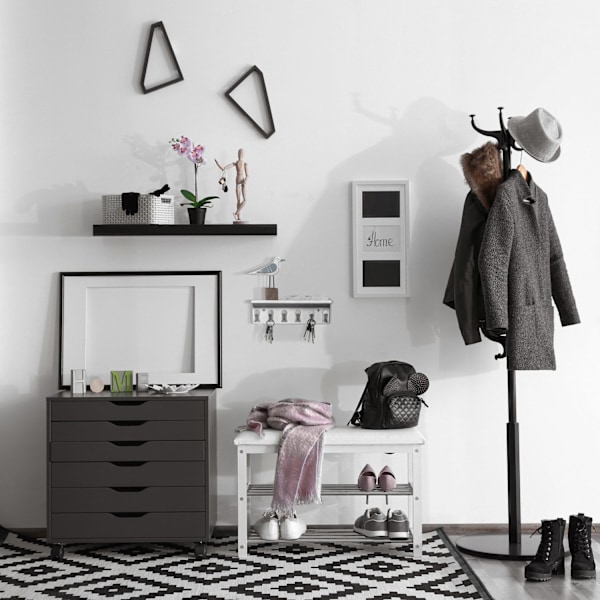 Krogliste med hylde