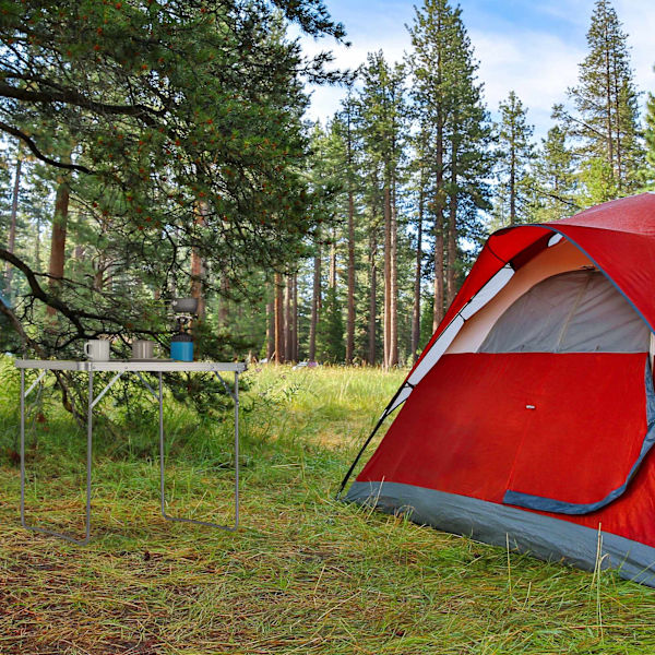 Sammenklappeligt campingbord