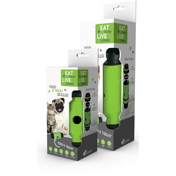 Syö Slow Live Longer Feed ja Treat L Green