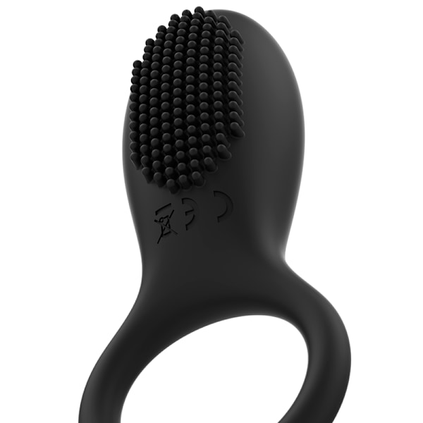 Coquette Chic Desire - Cock Ring -kaukosäädin, ladattava musta/kulta