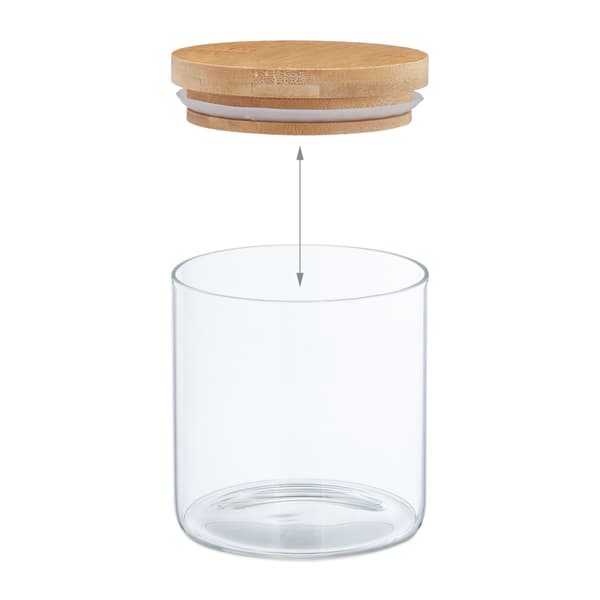 Opbevaringsglas 500 ml i sæt af 9