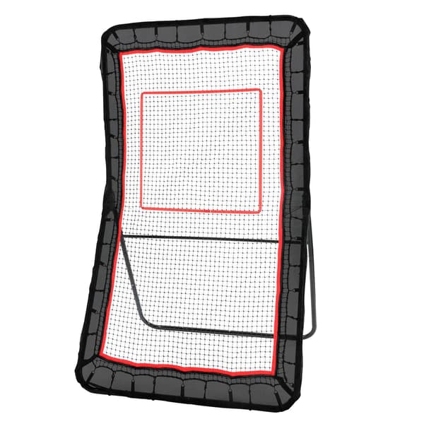 Lacrosse-reboundernät 1,2x2,1 m, justerbart vinkelmål
