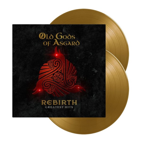 Old Gods of Asgard - Rebirth (Greatest Hits) Vinyl 2xLP (guld)