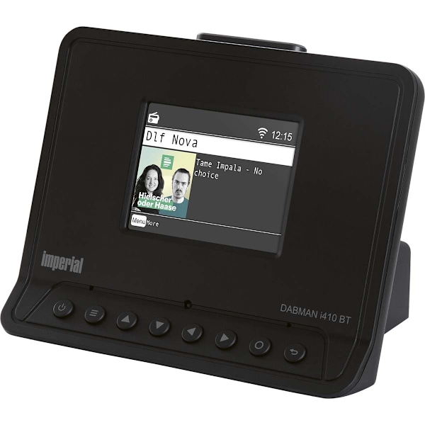 DABMAN i410 BT Kompakt hybridradio DAB+ / FM / Internet / Bluetooth Svart