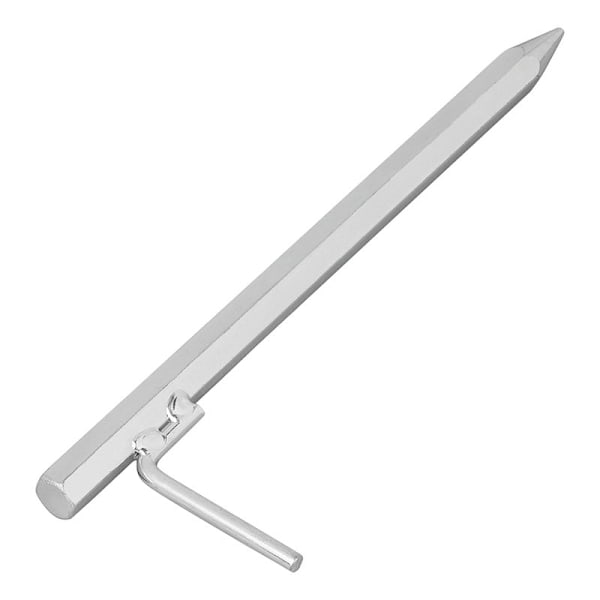 Markankare 30 cm galvaniserat stål med L-krok