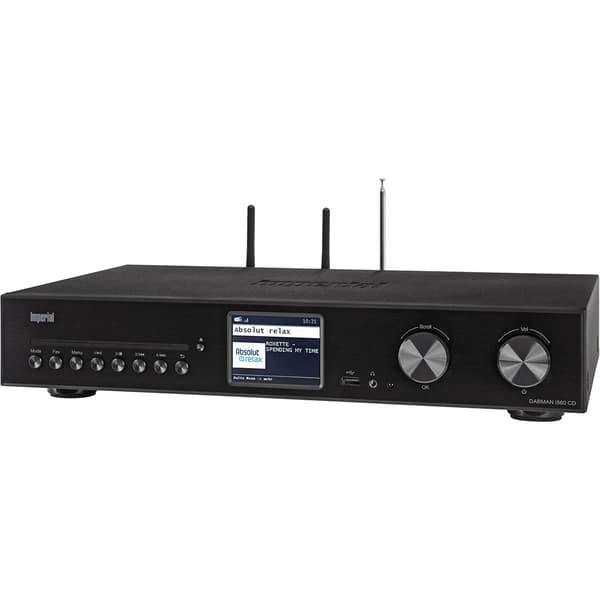 Allt-i-ett HiFi-system med CD-spelare, Bluetooth, DAB+