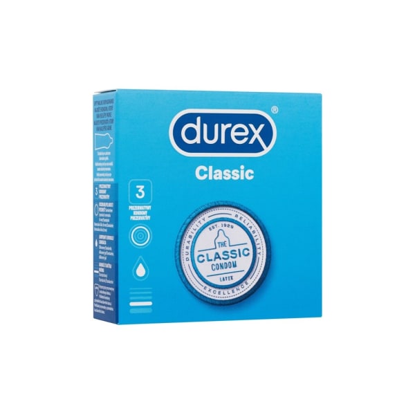 Durex - Classic - For Men, 3 pc