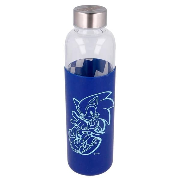 Sonic The Hedgehog -silikonilasipullo, 585 ml:n tilavuus