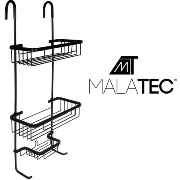 Hängande duschhylla - svart