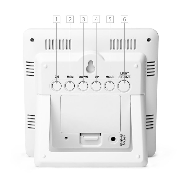 Väderstation med DCF och väderdisplay + SP93 sensor