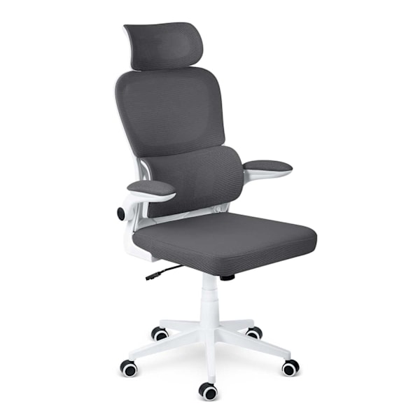 Elegant kontorstol i moderne designDenne elegante kontorstol er designet til dem, der værdsætter både komfort og stil.Hovedtræk:- Høj dens