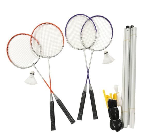 Badmintonset För Fyra White
