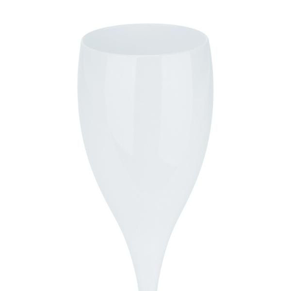 Plast champagneglas, set om 6 st