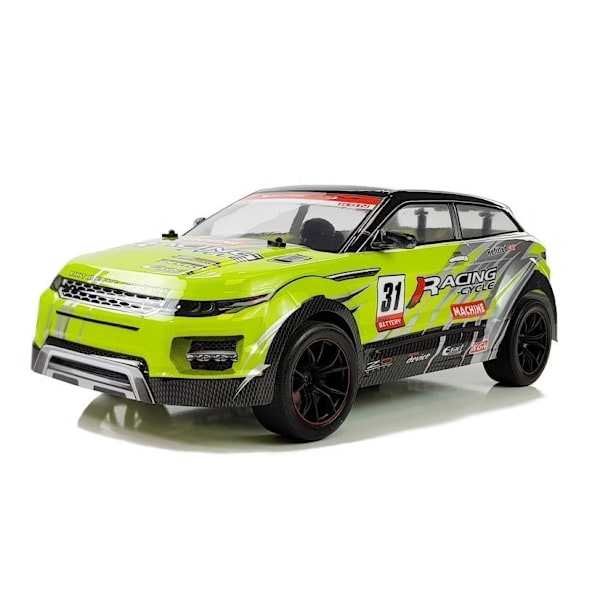 1:10 Grøn R/C SUV - High-Speed ​​Off-Road Adventure