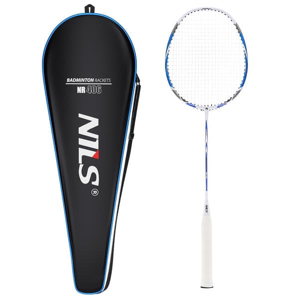 Badmintonracket i kol med lock