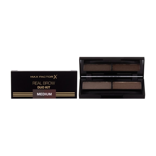 Max Factor - Real Brow Duo 002 Medium - For Women, 3.3 g