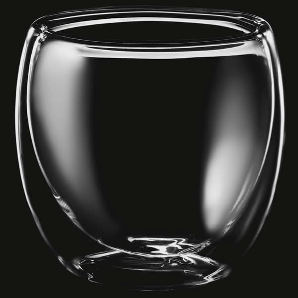Dubbelväggiga glas, 20 cl, set om 2