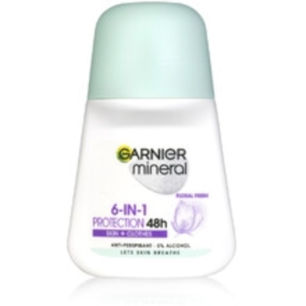 GARNIER - Ball antiperspirant Protection5 48h Non-stop Floral Fresh 50ml