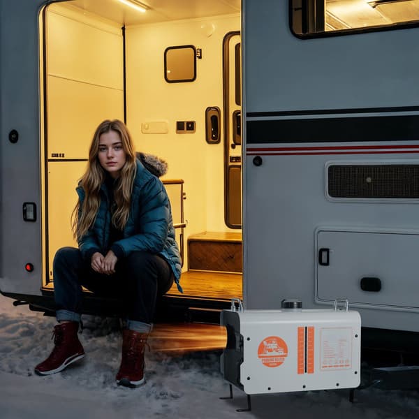 Diesel-ilmalämmitin 8 kW, 12–24 V, Bluetooth, häkävaroitin