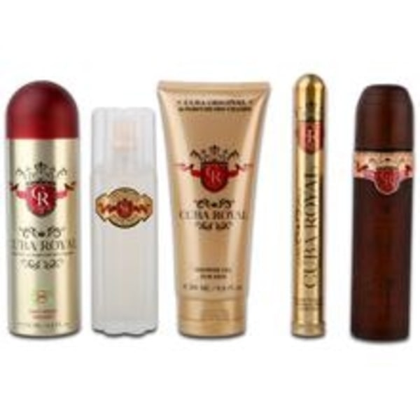 Cuba - Cuba Royal Must Have Gift Set EDT 100 ml, 35 ml EDT, After Shave 100 ml shower gel 200 ml and 200 ml deospray 100ml