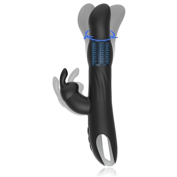Brilly Glam- Moebius Rabbit Vibrator & Rotator kompatibel med Watchme trådløs teknologi