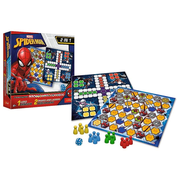 Trefl Spider-Man -lautapeli 2 in 1
