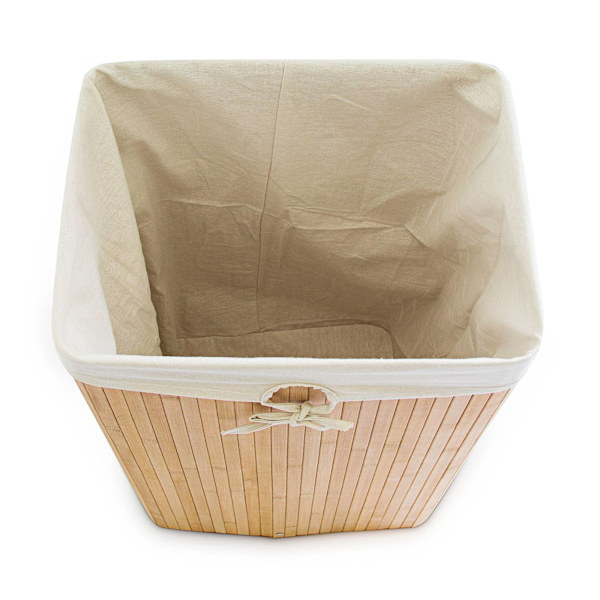 Tvättkorg bambu
