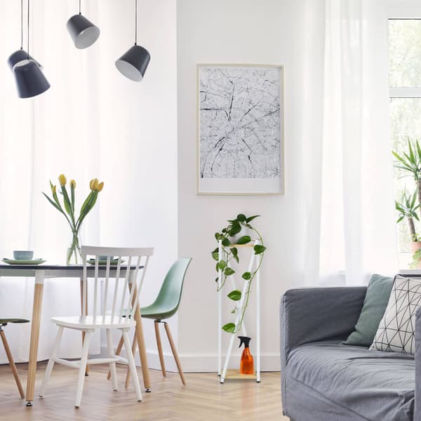 Blompiedestal med 2 plan