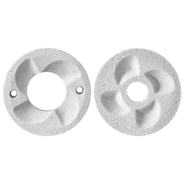 Slipskivor för marmor, 2-pack, 5,5 tum, våt- och torrslipning