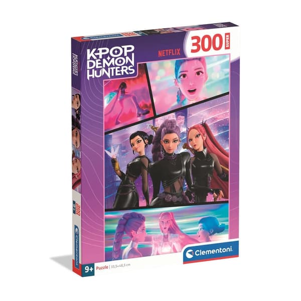 Kpop-demonimetsästäjät-palapeli 300 palaa