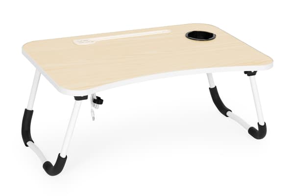 Laptopstativ sammenfoldelig bakke 60x40 cm lampeblæser ModernHome