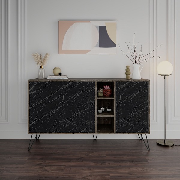 Console Clara - Mörkbrun, Bendir