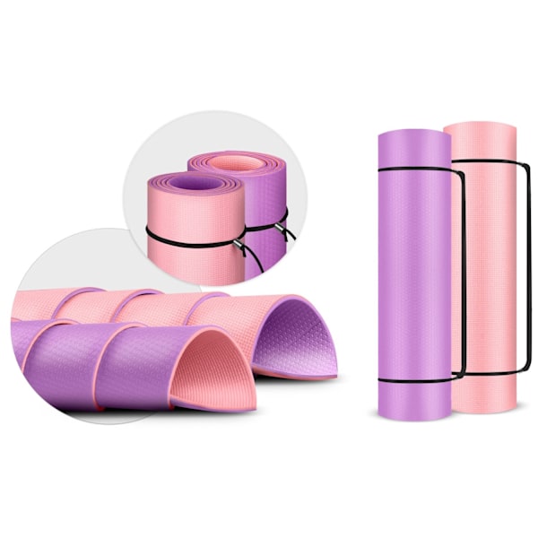 Treenimatto 173 x 61 x 0,6 cm Neo-Sport - 19203 violetti-vaaleanpunainen