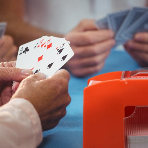 Card shuffler elektrisk 4 dæk