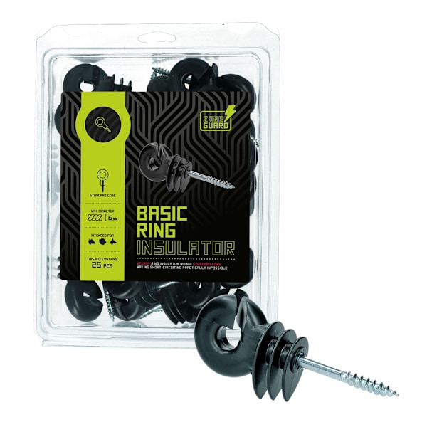 ZoneGuard Isolator Ring iso zwart (zdk)