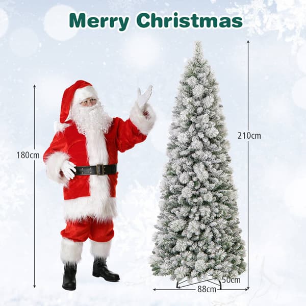Tekokuusi, 210 cm, 200 LED-valoa, ponnahdusikkuna