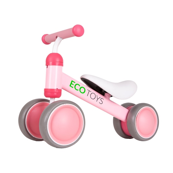 Balancecykel, motionscykel, minicykel til børn, pink ECOTOYS