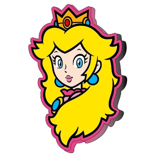 Super Mario Bros Peach 3D-pude