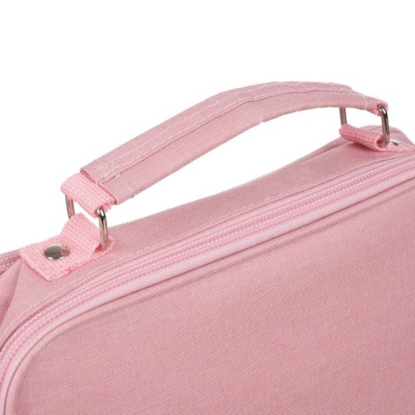 Dubbelt utdragbart pennfodral - rosa Maaleo 24517