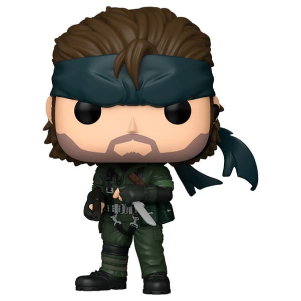Metal Gear Solid Naked Snake Action Figur, 6-tommer samleobjekt