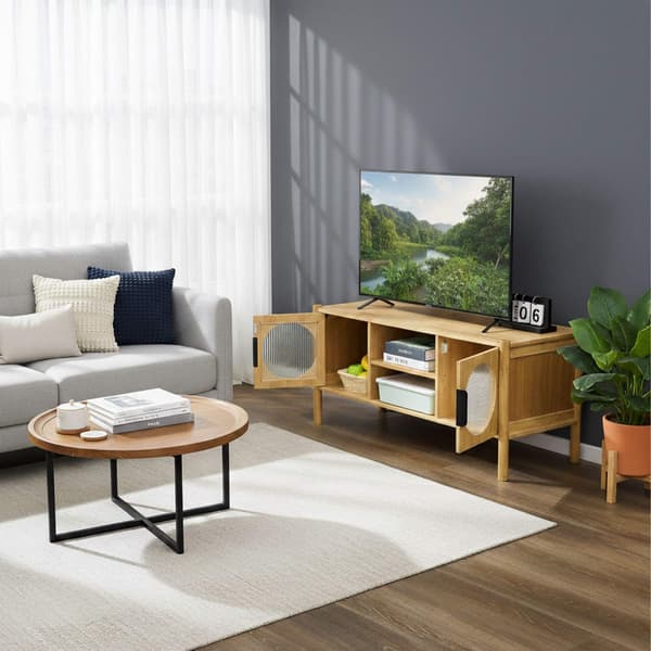TV-møbel med 2 døre, kabelstyring
