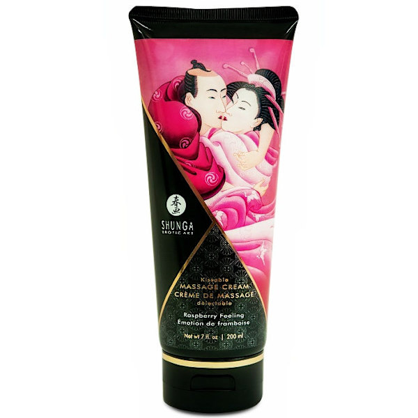 Shunga - Vadelmahierontavoide 200 ml