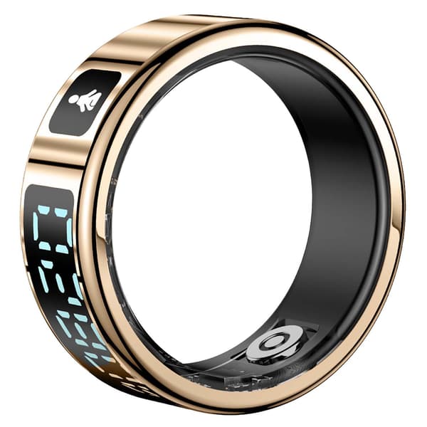 Smartring med display, størrelse XS