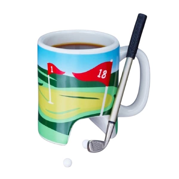 Golfkrus med kølle
