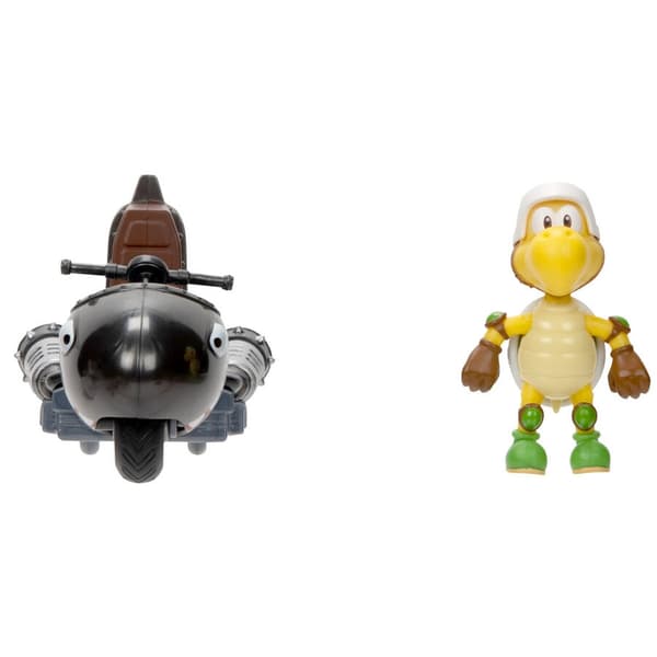 Koopa Troopa Kart figur, 6 cm samlelegetøj