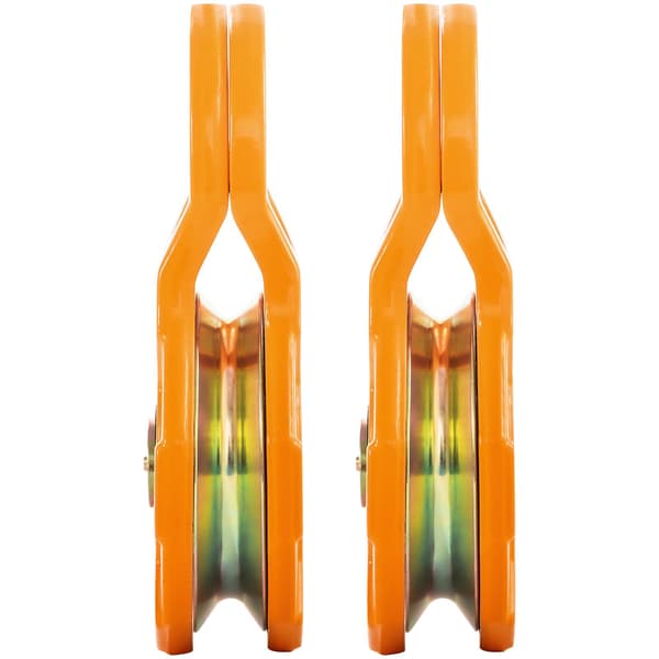 Vinschblockremskiva, 25 000 lb WLL, 2-pack