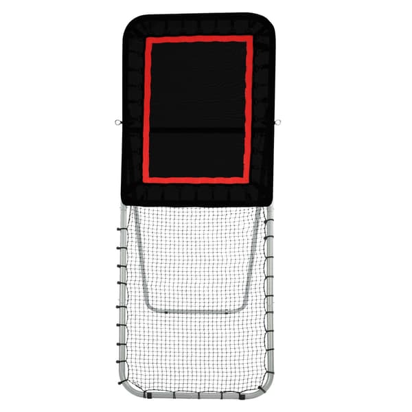 Hopfällbart reboundernät för lacrosse, 9x2,4 m, justerbar vinkel