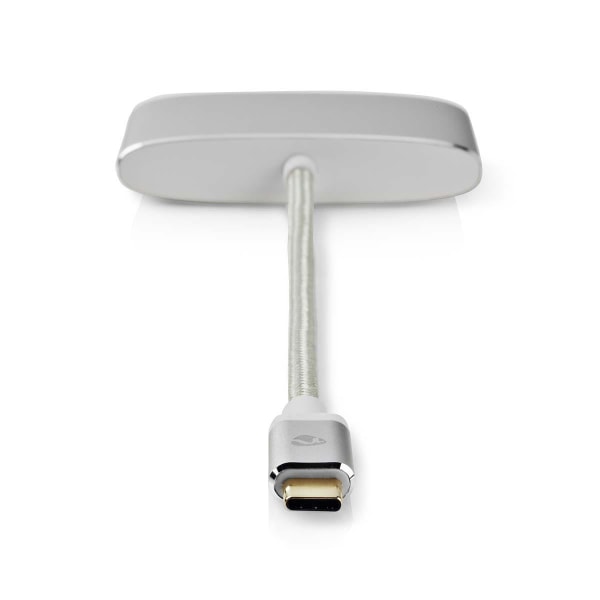 USB Multi-Port Adapter | USB 3.2 Gen 1 | USB-C™ Hane | USB-A Hona / USB-C™ Hona / VGA hona 15p | 5 Gbps | 0.20 m | Rund | Guldplaterad | Flätad / Nylo