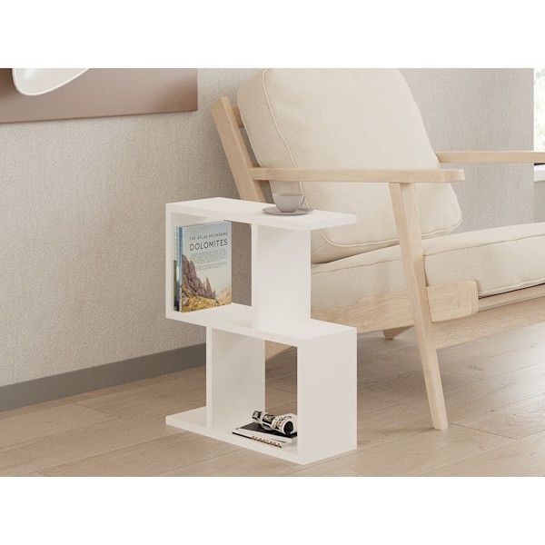 Sidebord Zet - Hvid